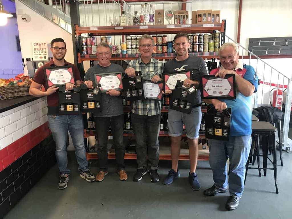 Wetherby Brewing Experience Guests